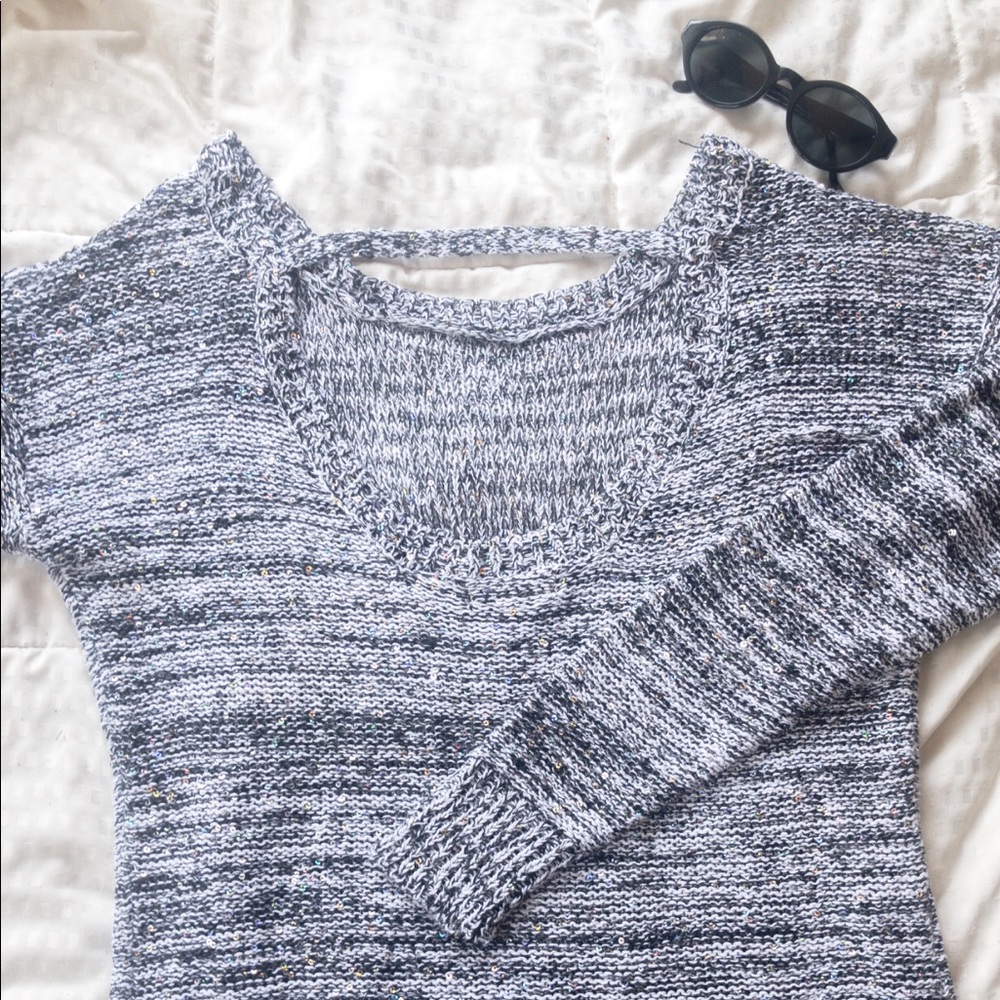 Sparkle knitted sweater